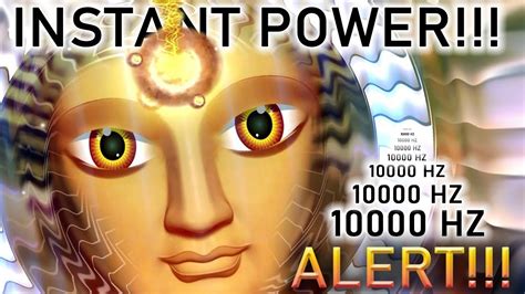 100 All Powerful 10000 Hz Frequency Meditation For Instant Third
