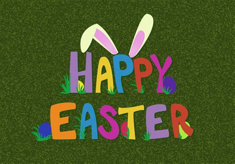 Free Happy Easter Vector Download Free Vector Art Stock Graphics