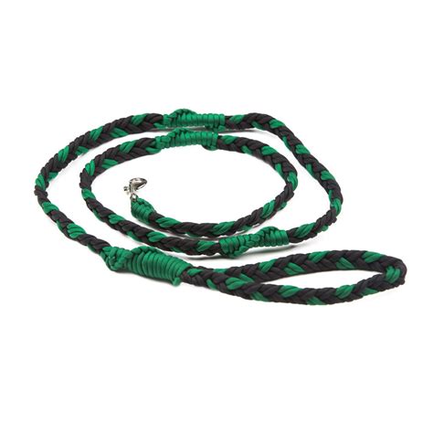 I finished the round braid with a matthew walker knot, then braided the flat braid and ran the end srrands of the flat braid back down through the mwk and. Dream Dog Designs | Stock Paracord Leash - Regular Braid