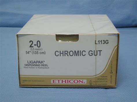 Ethicon L113g 2 0 Chromic Gut Suture Da Medical
