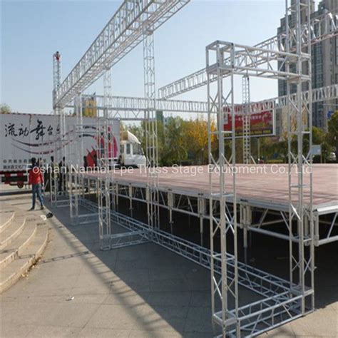 Aluminum Truss For Portable Stage Display Outdoor Wedding Bar Lighting
