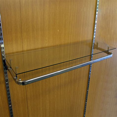 Twin Slot Shelving Glass Shelf Support Brackets 4 Pack Shop