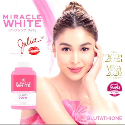 Miracle White Advanced Whitening Glutathione Healthy Rosy White Skin In