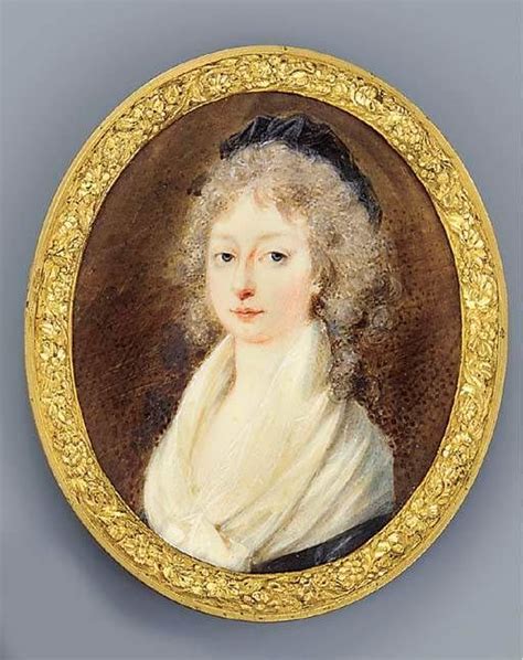 Attributed To Heinrich Friedrich FÜger Circa 1795 Madame Royale Princess Marie Thérèse Of