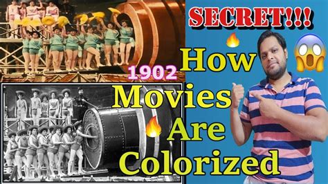 How Black And White Movies Are Colorized YouTube