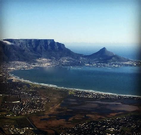 Cape Town From The Air Art Of The Hart