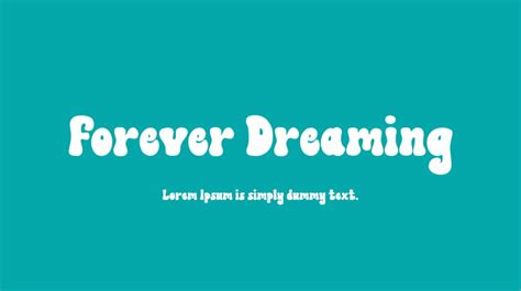 Forever Dreaming Font Download Free For Desktop Webfont