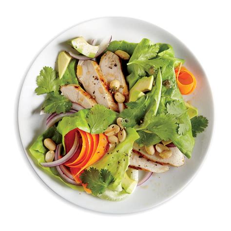 Chicken Avocado And Peanut Salad Recipe Myrecipes