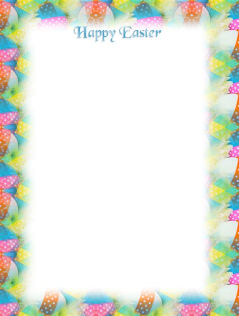Free Printable Unlined Easter Stationery Easter Printables Free