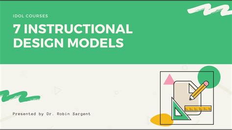 You Need To Know These 7 Instructional Design Models Youtube