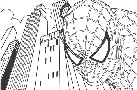 √kumpulan Gambar Mewarnai Spiderman Untuk Tk Paud Dan Sd 2020