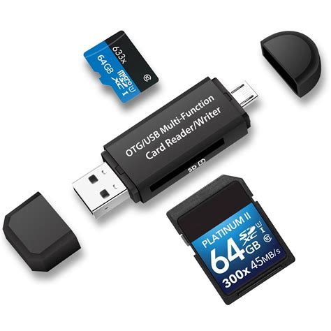 Tsv Micro Usb Otg To Usb 20 Adapter Sdmicro Sd Card Reader With
