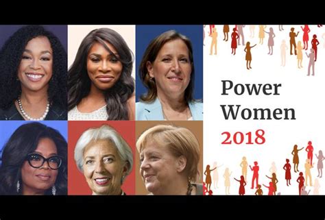 the world s 100 most powerful women list
