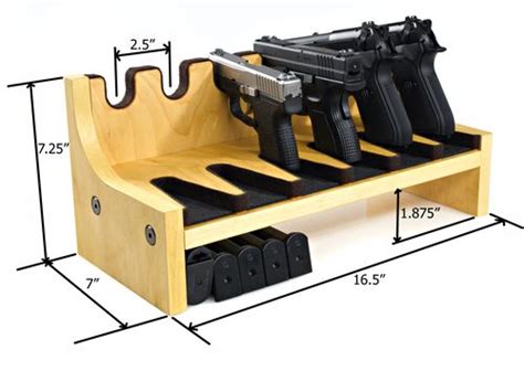 Toy Plan Gun Safe Pistol Rack Plans