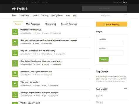 In a time when every side seems convinced it has the answers, the atlantic and hbo are p. Question & Answers WordPress Theme | Create Your Q&A Website