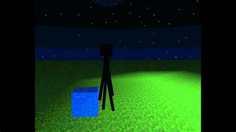 Enderman Tries To Swim In Water Minecraft Animation Youtube