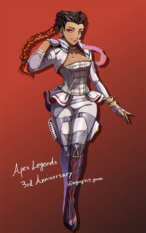 Loba Apex Legends Apex Legends Highres Girl Akami Maguro Animification Anniversary