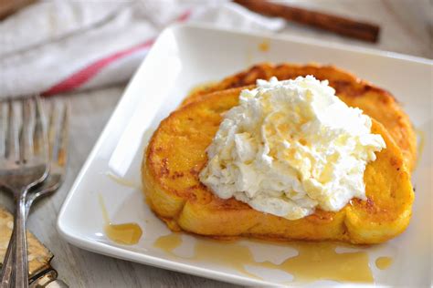 Insanely Easy Pumpkin French Toast The Realistic