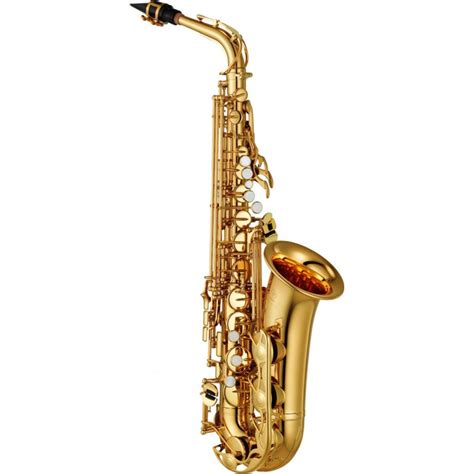 Saxofón Alto Yamha Yas 280 Estándar Con Llave De Fa Sostenido Y Fa