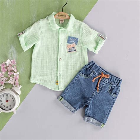 Baby Boy Clothes Baby Boy Summer Outfit Toddler Boy Clothes Etsy