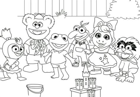 Dibujos De Muppet Babies Para Colorear Pintar E Imprimir