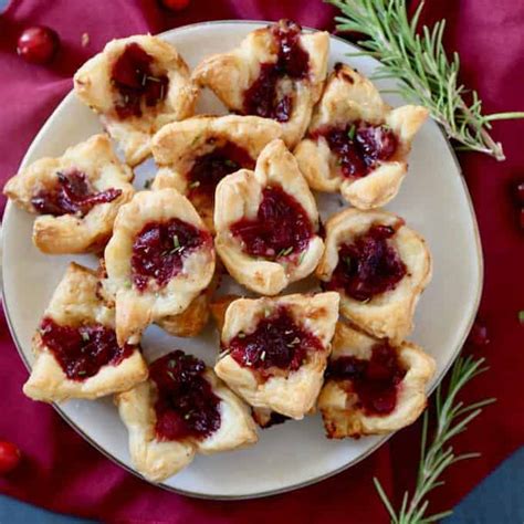Cranberry Brie Bites The Perfect Appetizer Princess Pinky Girl