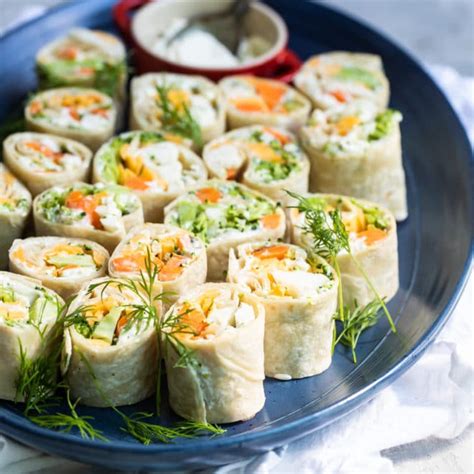 Vegetable Tortilla Roll Ups Culinary Hill