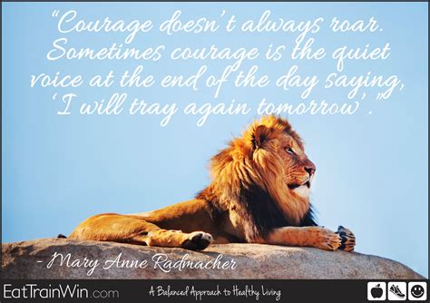 Quiet Courage Conquers Mountains Courage Quiet Tomorrow