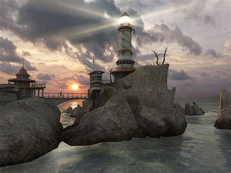 Lighthouse Point 3d Screensaver Download Animated 3d Screensaver