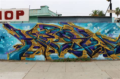 Angeles Art Buildings California Cities City Colors Graff