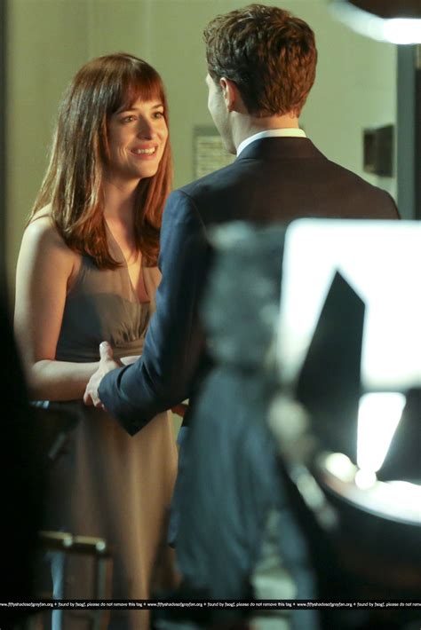 Fifty Shades Of Grey On Set January Dakota Johnson Photo Fanpop