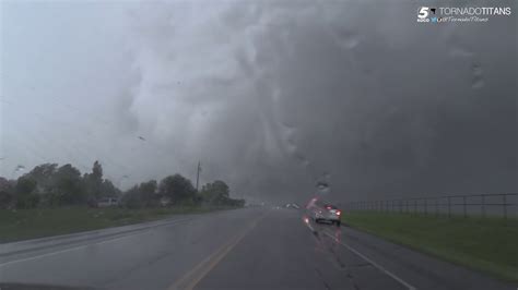 May 9 2016 Storm Chase Wedge Tornado North Of Sulphur Oklahoma