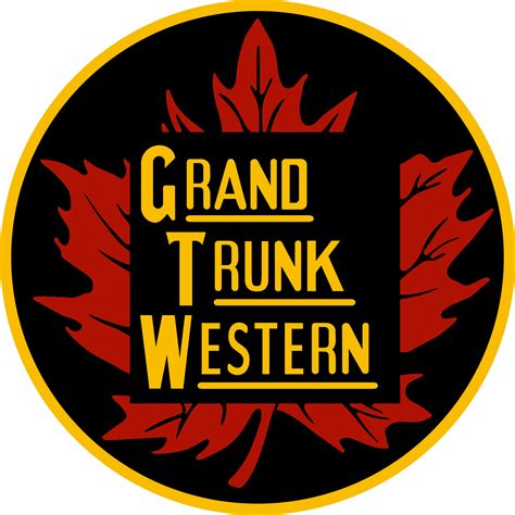 Grand Trunk Western Railroad Map Logo History Roster