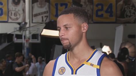 Stephen Curry Media Day Interview Golden State Warriors September