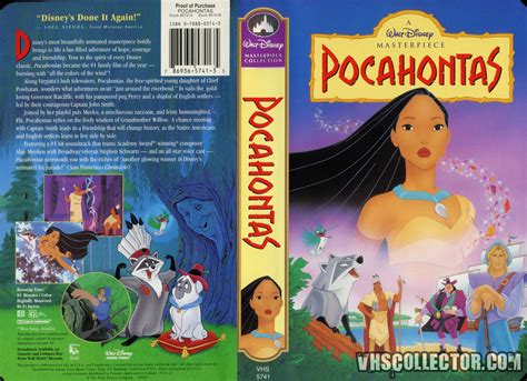 Pocahontas Walt Disney Classic Vhs Tape Full Length Movie My XXX Hot Girl