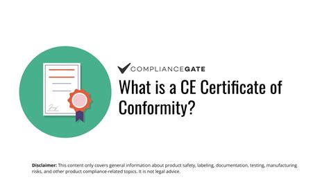 What Is A Ce Certificate Of Conformity Youtube