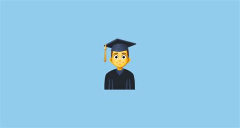 👨‍🎓 Man Student Emoji On Facebook 40