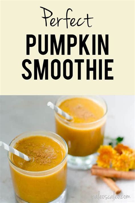 Perfect Pumpkin Smoothie Recipe Pumpkin Smoothie Pumpkin Recipes
