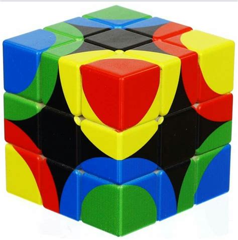Cubo Rubik Colorido Cubo Rubik Rubik Diseño De Arte Gráfico