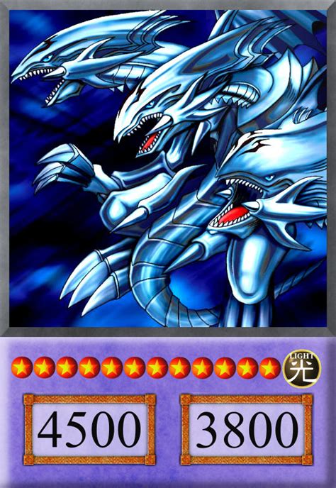 Yu Gi Oh Anime Card Blue Eyes Ultimate Dragon By Jtx1213 On Deviantart