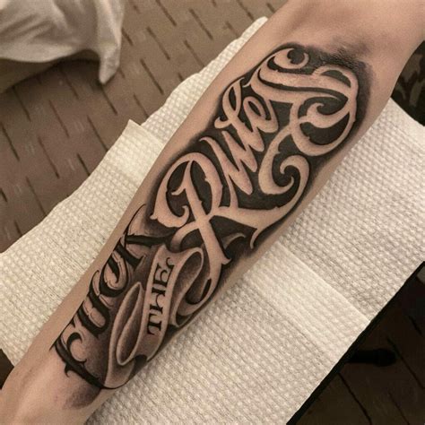 10 Best Forearm Script Tattoo Ideas That Will Blow Your Mind 2023