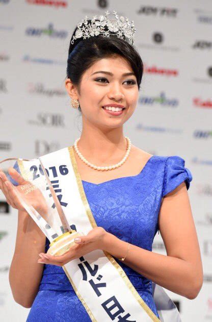Nakarajan Miss World Japan Indian Father Japanese Mother Priyanka Yoshikawa Won