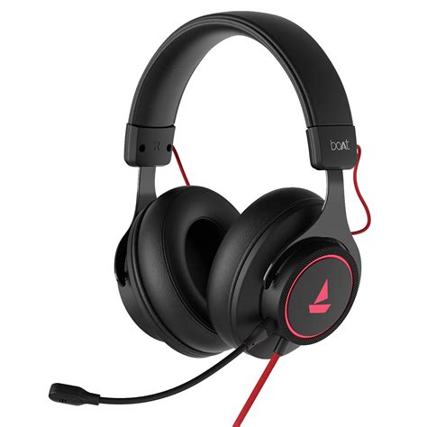 Buy Boat Immortal Im 1000d Over Ear Wired Gaming Headphone With Mic