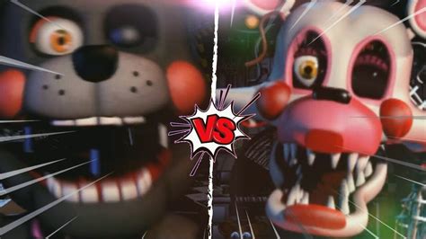 Lefty Vs Mangle La Liga De Fnaf Five Nights At Freddys Ultimate