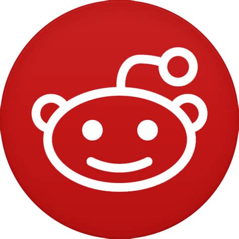 Red Reddit Logo Button In Gray Circle Vector Png Similar Png Images