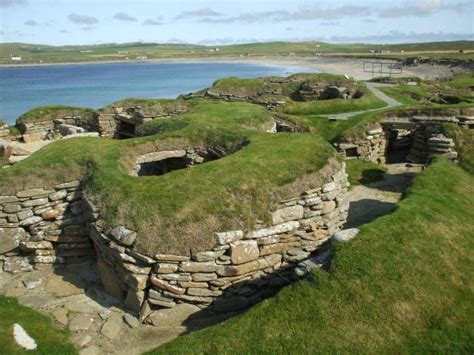 Skara Brae Neolithic Settlement From 3100 2500 Bc On The Mainland Of