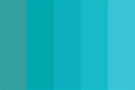Turquoise Blue Shades Color Palette Blue Shades Colors Turquoise