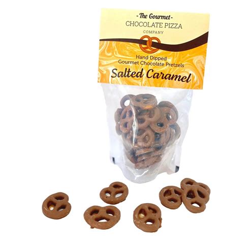 Gourmet Belgian Chocolate Covered Pretzels 80g Pack