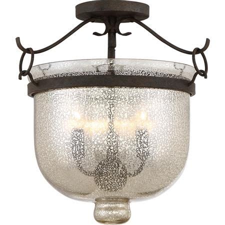 Find mercury glass vanity lights at lowe's today. Mercury Glass Hurricane Semi-Flush Ceiling Light | Semi flush ceiling lights, Black ceiling lighting