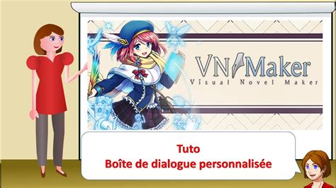 Visual Novel Maker Tuto Boite De Dialogue Personnalisée Youtube
